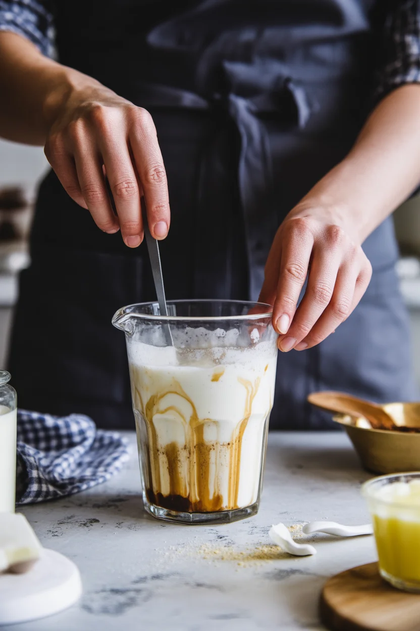Lavender Tiramisu Affogato Latte