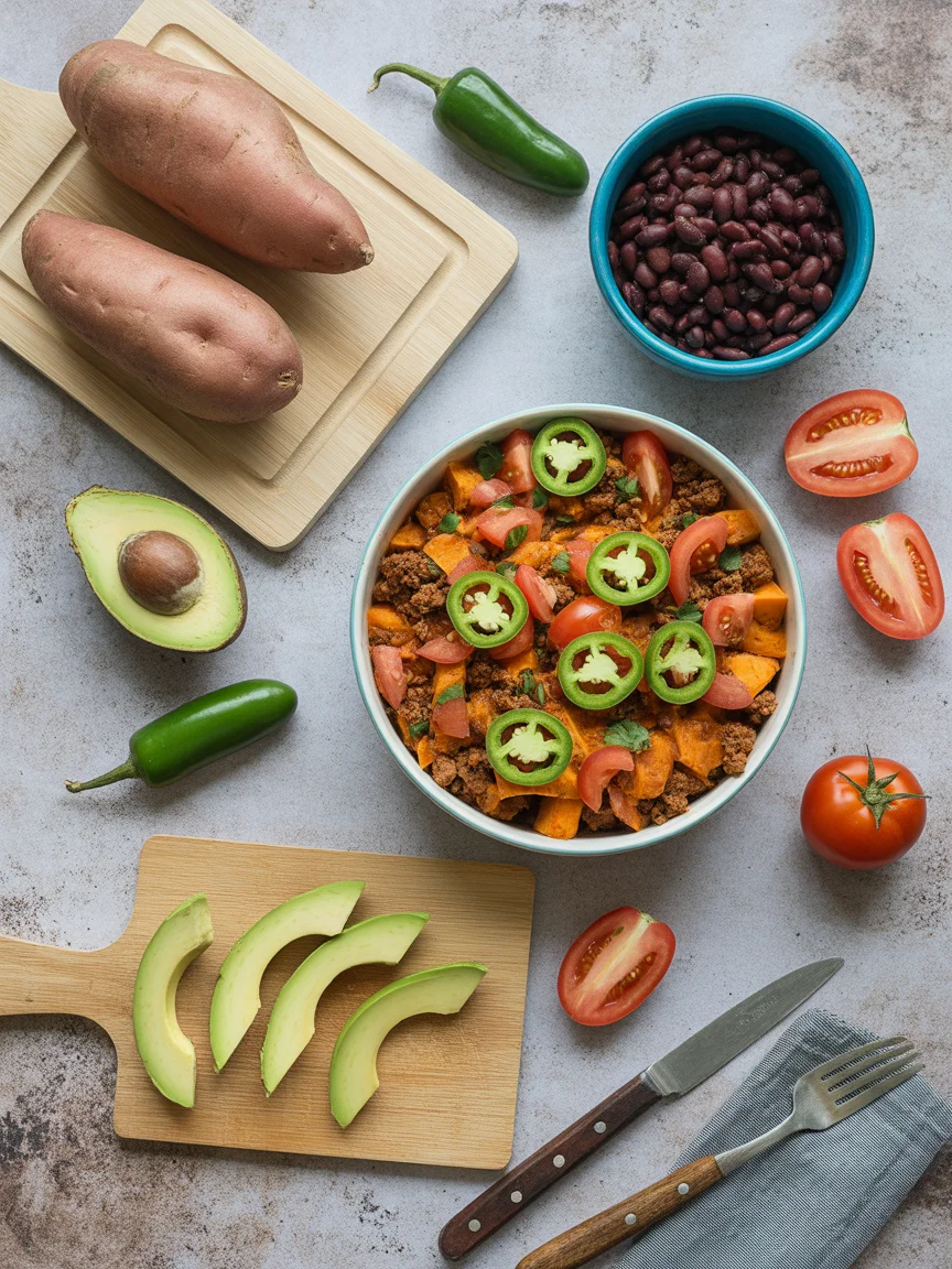 Deliciously Spicy Sweet Potato Taco Bowl You’ll Love