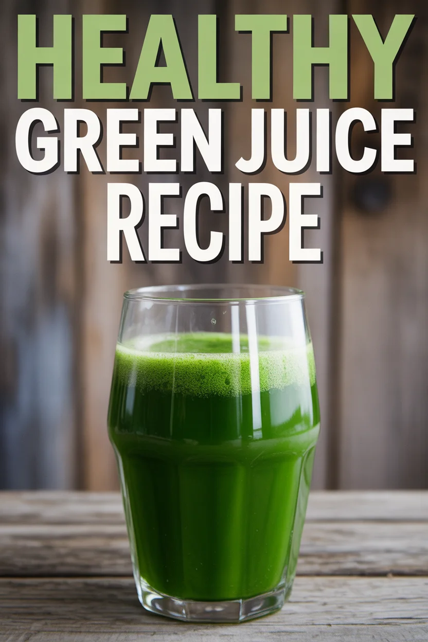 Healthy Green Juice Recipe