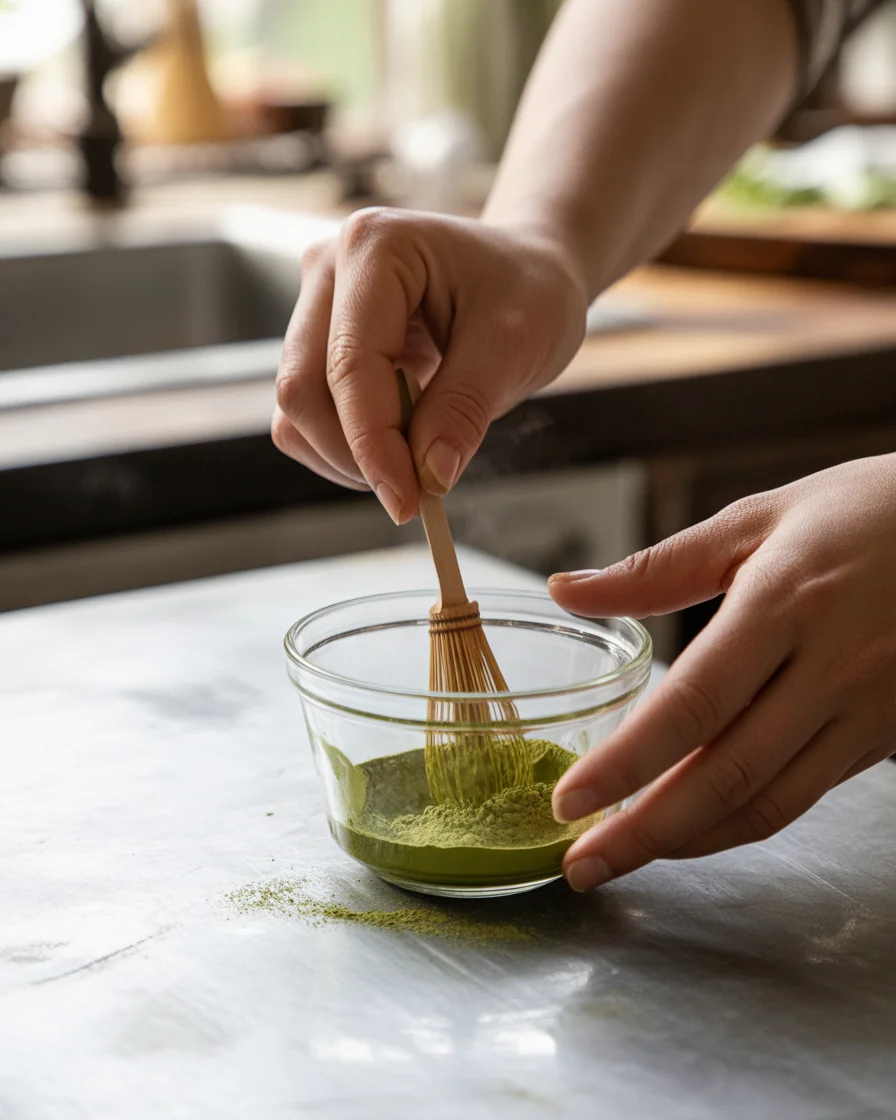 Iced Matcha Latte An Easy Recipe