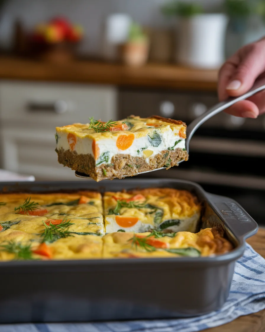 Cottage Cheese Egg Bake