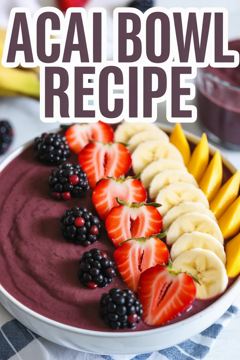 acai bowl recipe