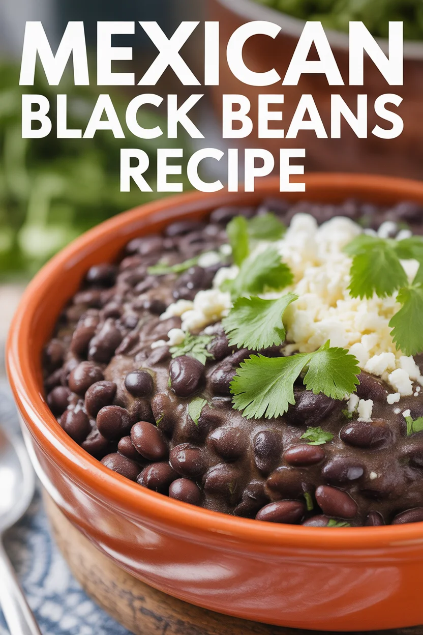 Mexican Black Beans Recipe