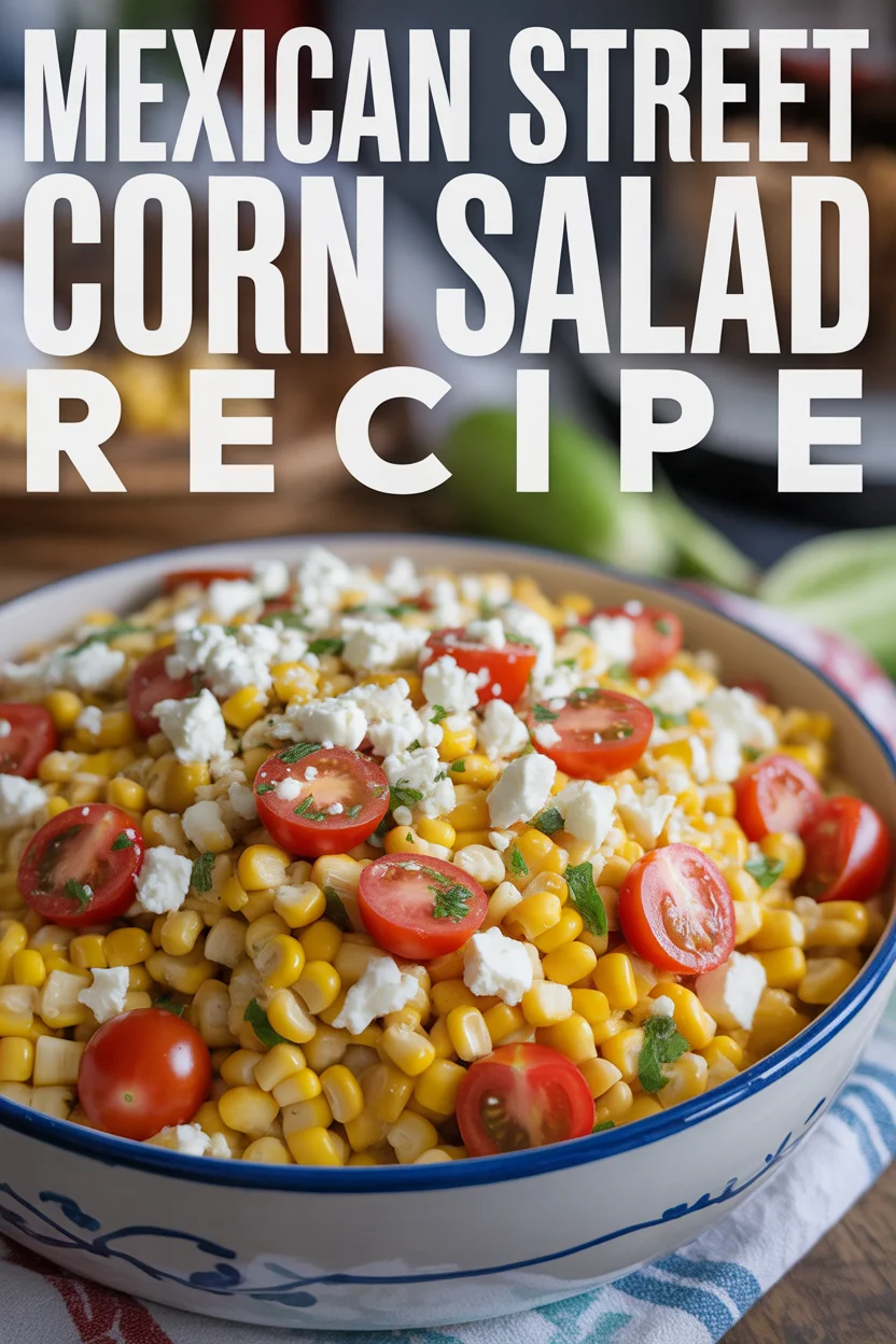 Mexican Street Corn Salad Recipe