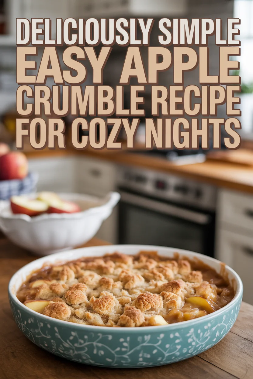 Easy Apple Crumble Recipe