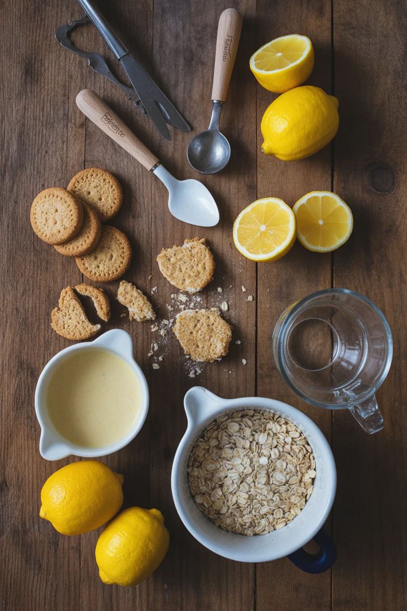 Easy Lemon Cheesecake Overnight Oats