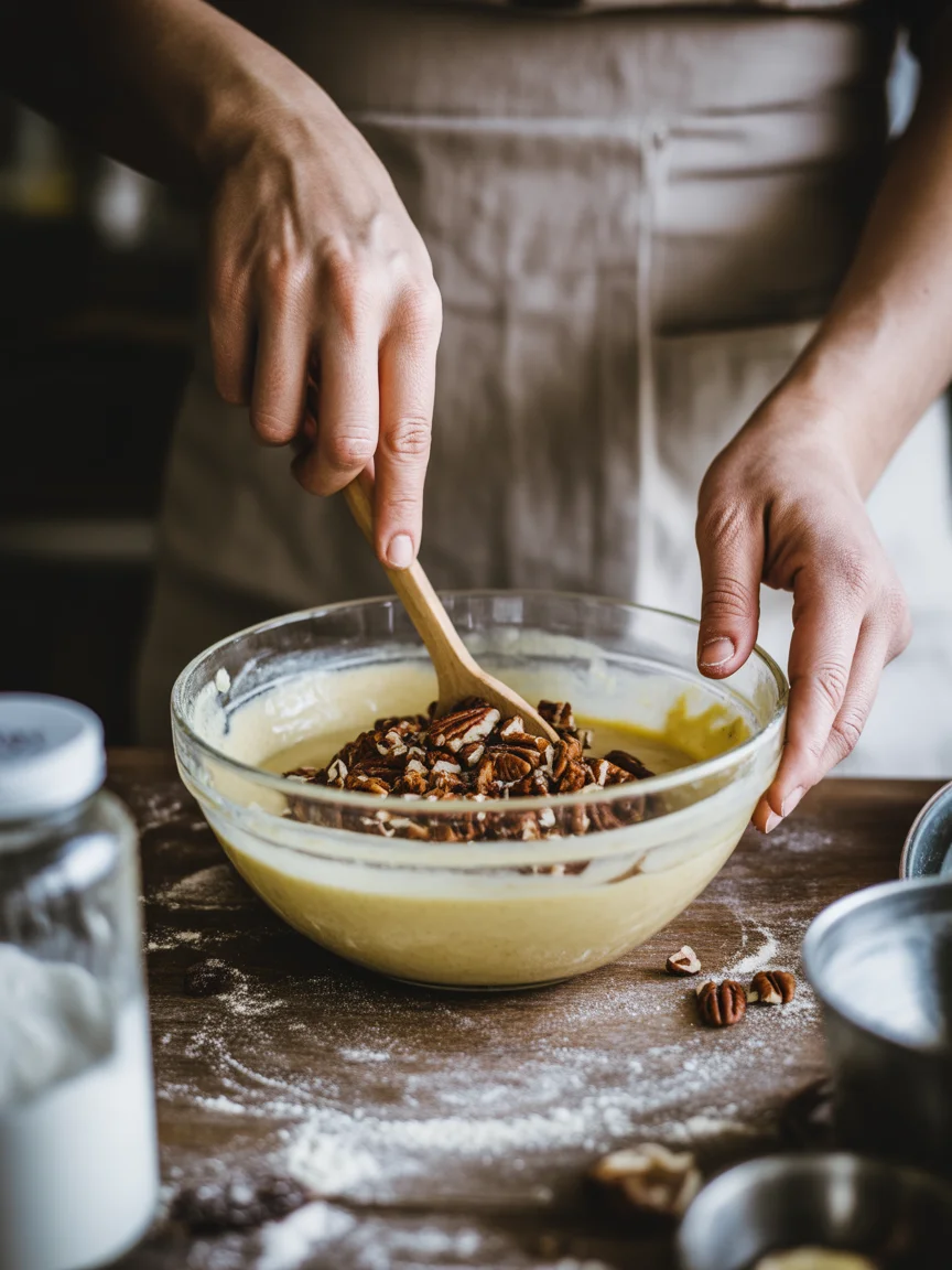 Apple Pecan Caramel Cake