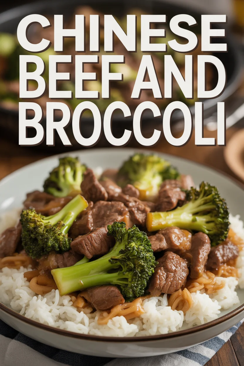 Chinese Beef and Broccoli