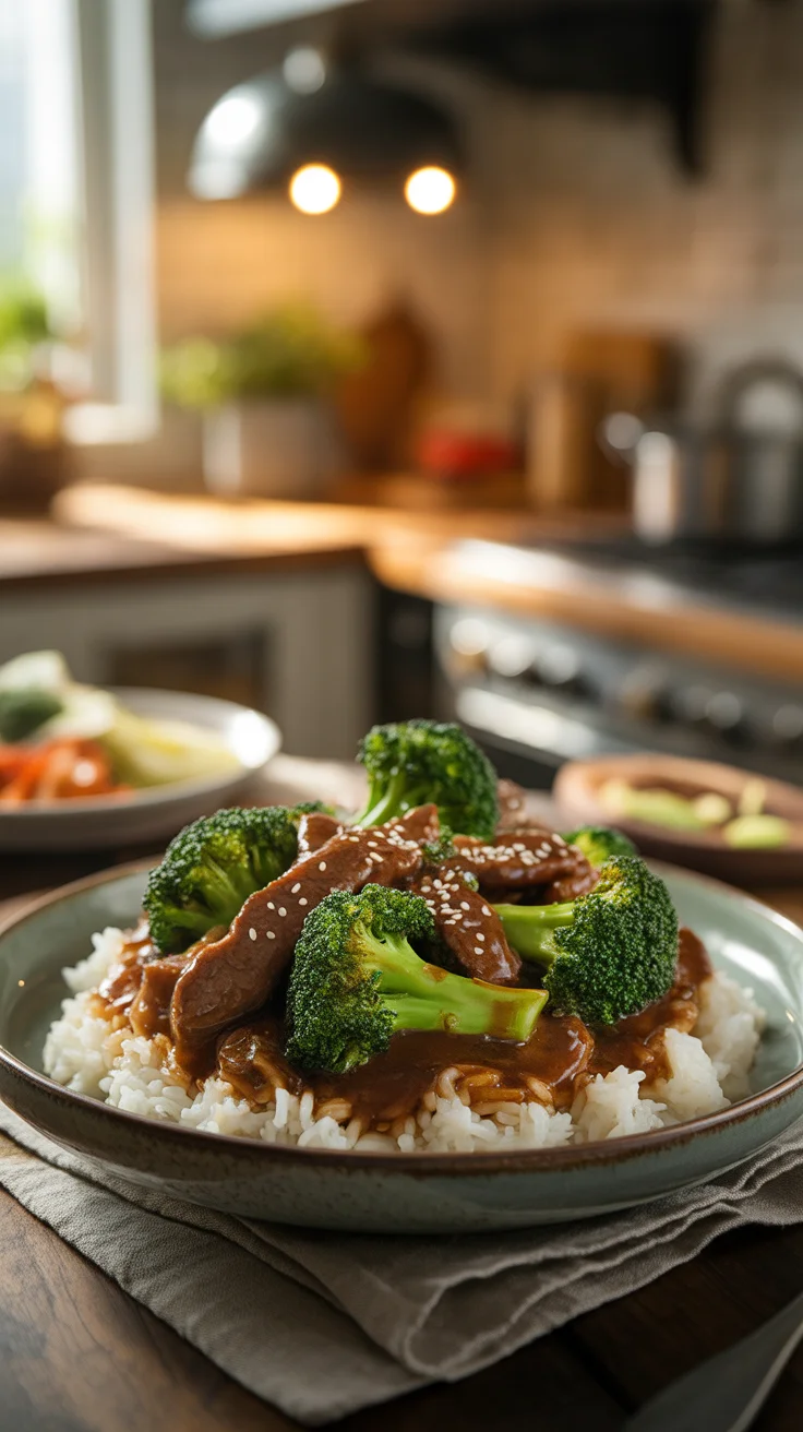 Chinese Beef and Broccoli