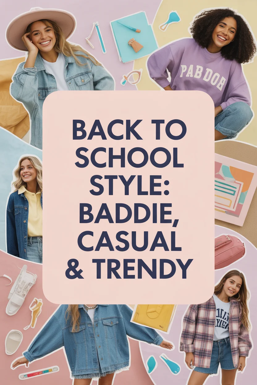 The Best Back to School Outfits for Teens 2025: Baddie, Casual & Trendy Looks