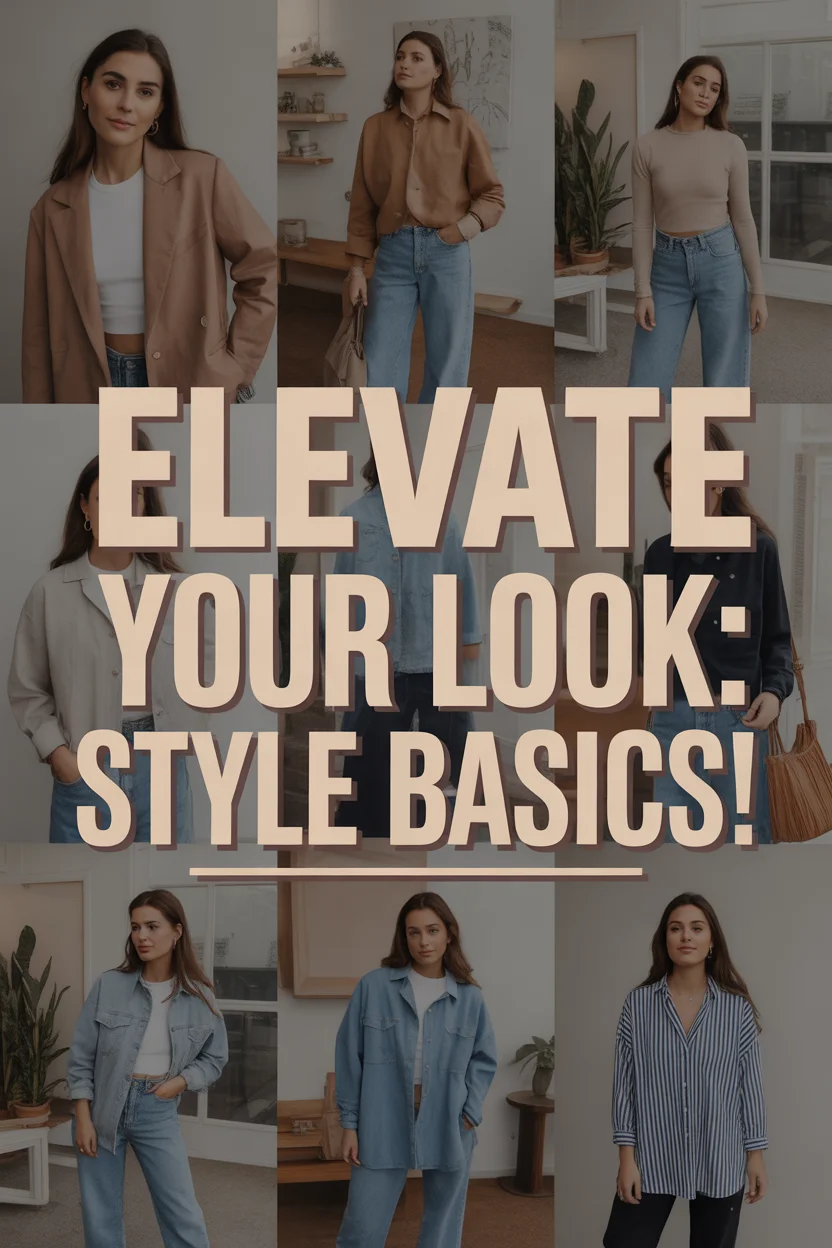 Elevate Your Look: Fun Ways to Style Basic Outfits
