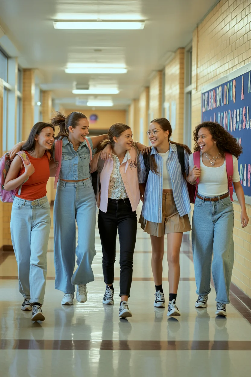 Stylish First Day of School Outfits 7th Grade Girl Ideas