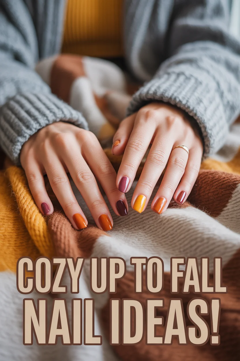 Cozy Up with These 45 Fun Fall Nails Ideas You'll Love