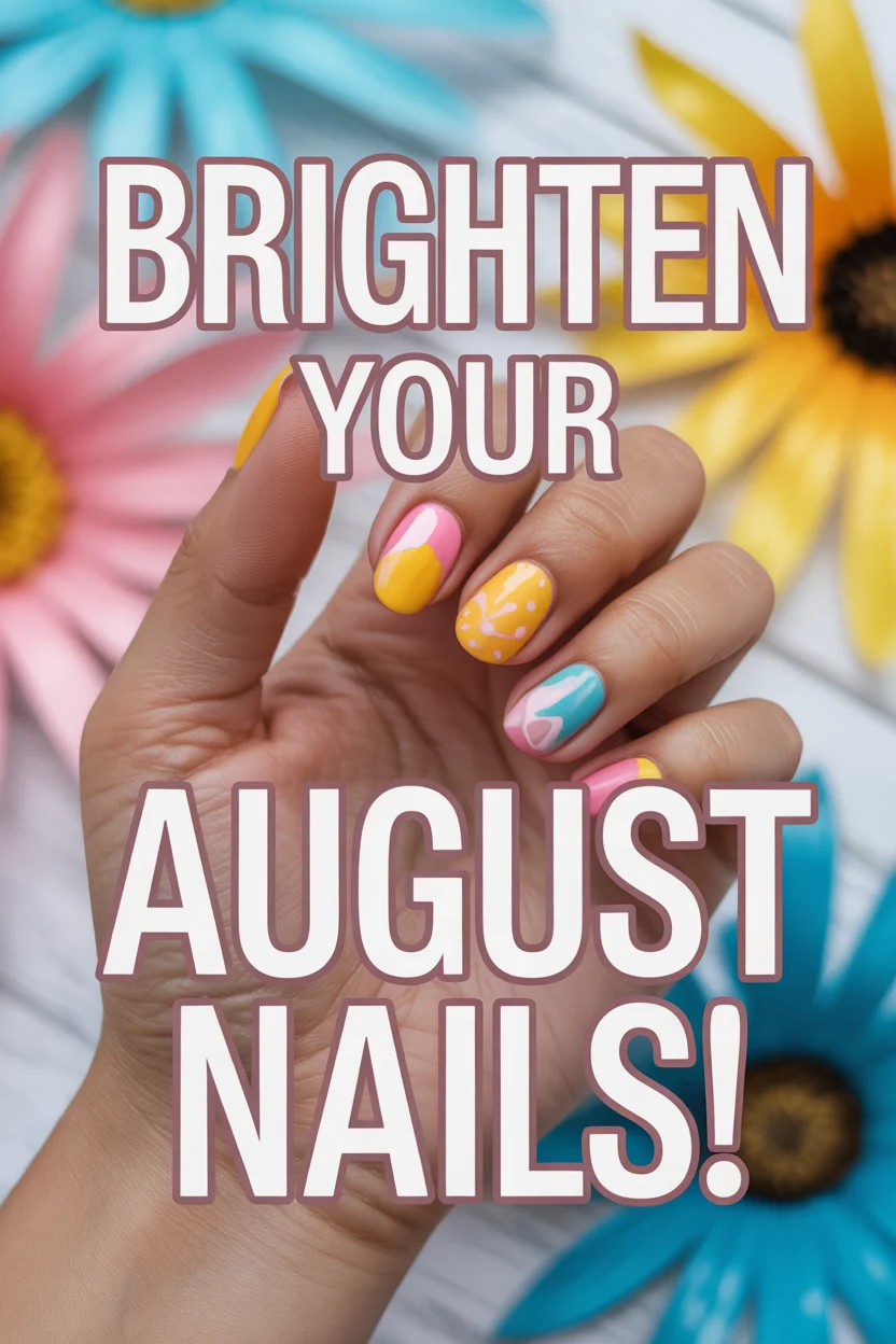 Fun August Nails Ideas to Brighten Your End-of-Summer Vibe