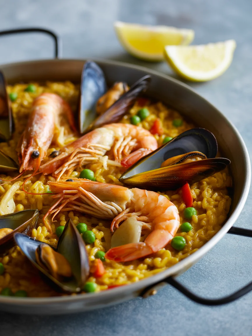 Seafood Paella