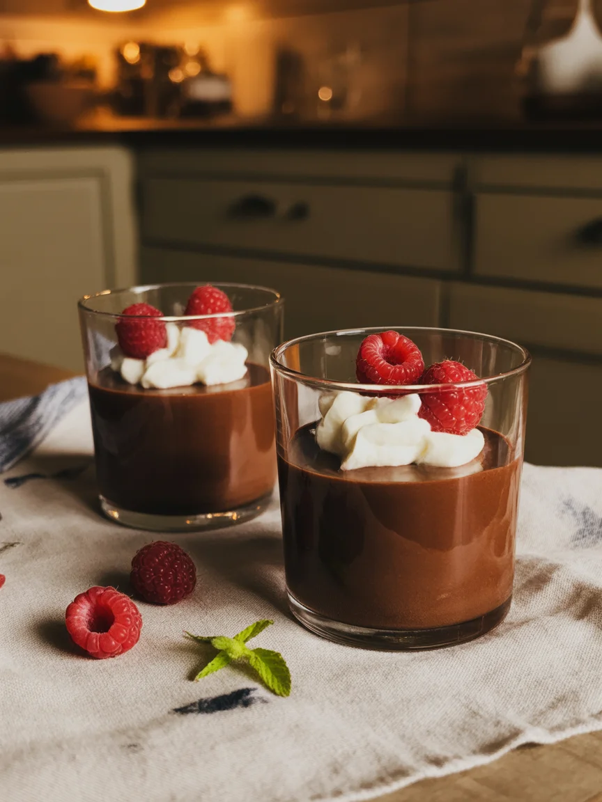 Irresistibly Smooth Cottage Cheese Chocolate Mousse in Minutes