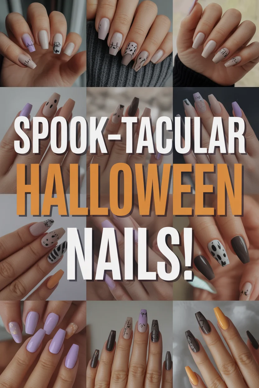 Spook-tacular Halloween Nails Ideas You'll Love to Try!