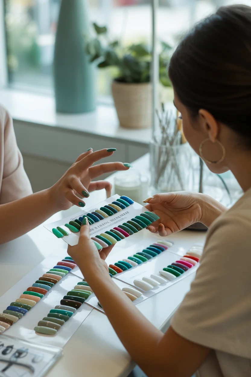 35 Fresh Green Nails Ideas to Revamp Your Mani Game
