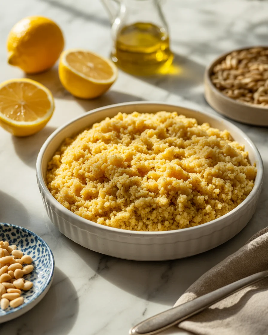 Deliciously Simple Couscous Salad with Fresh Veggies and Herbs