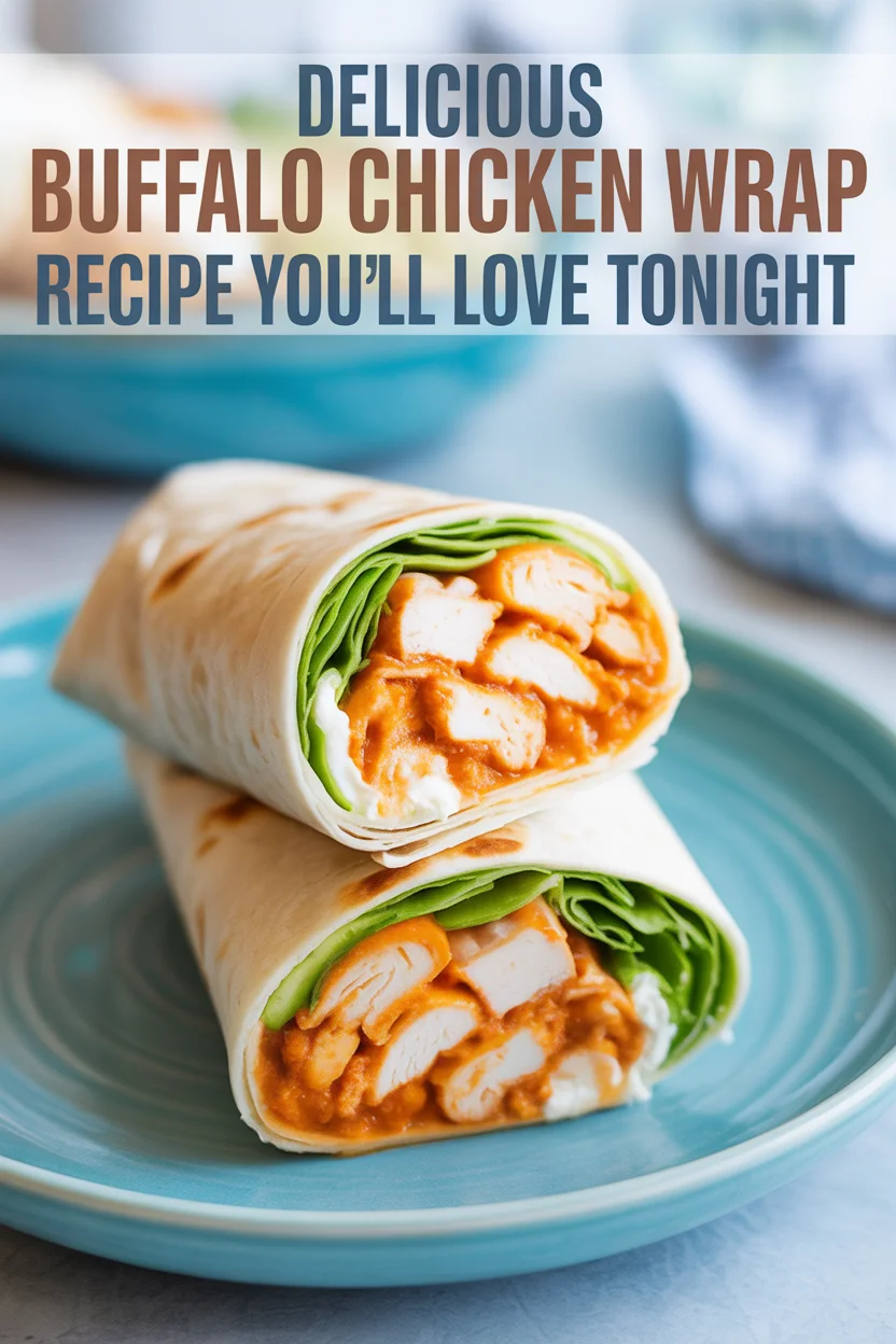 buffalo chicken wrap recipe