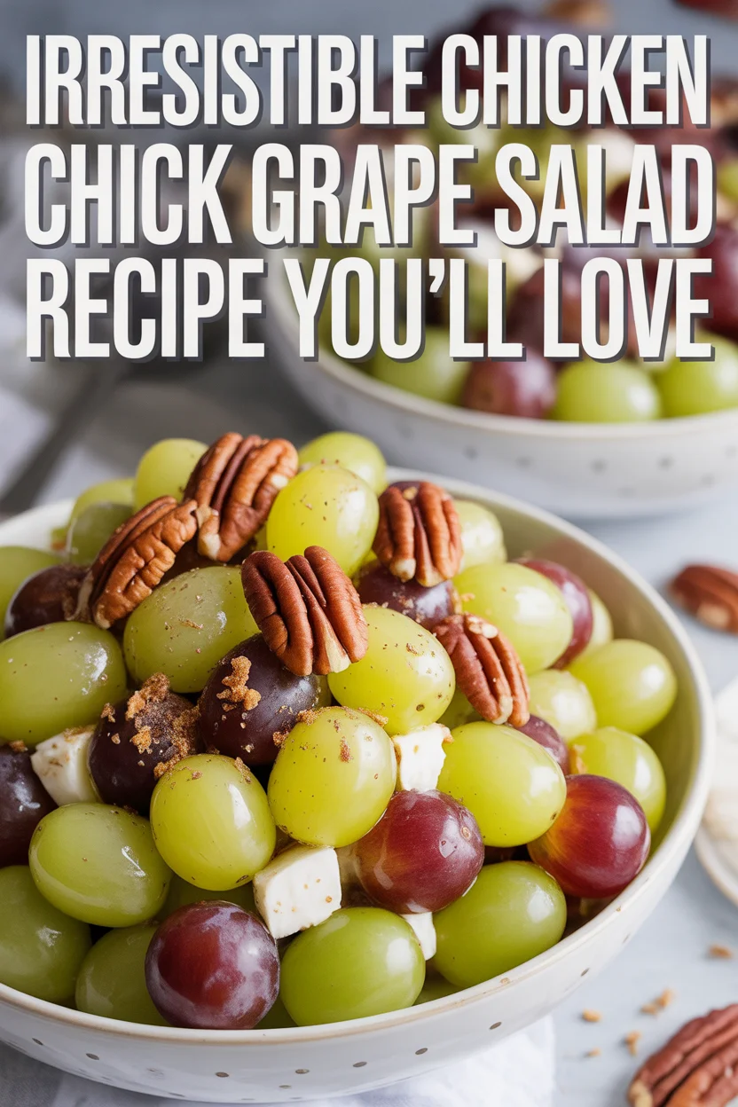Irresistible Chicken Salad Chick Grape Salad Recipe You’ll Love