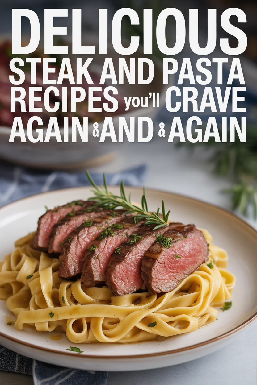 steak and pasta recipes