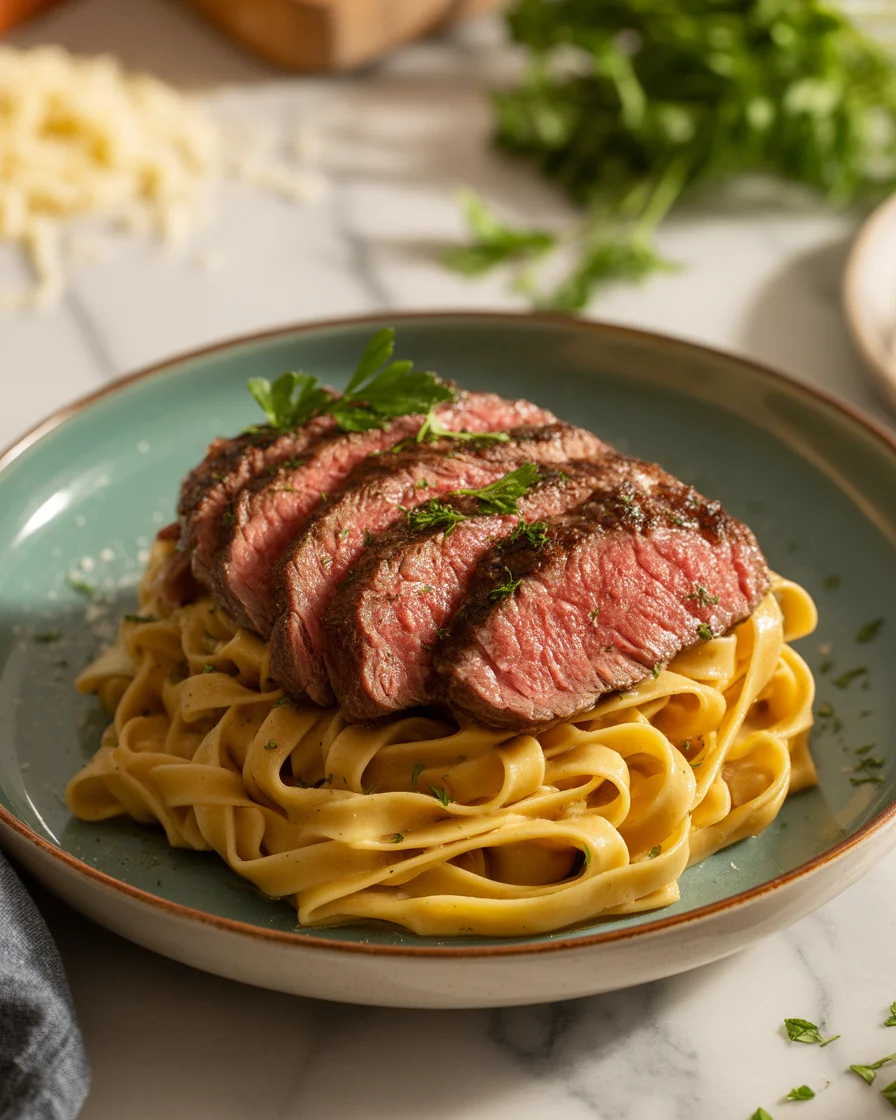 steak and pasta recipes