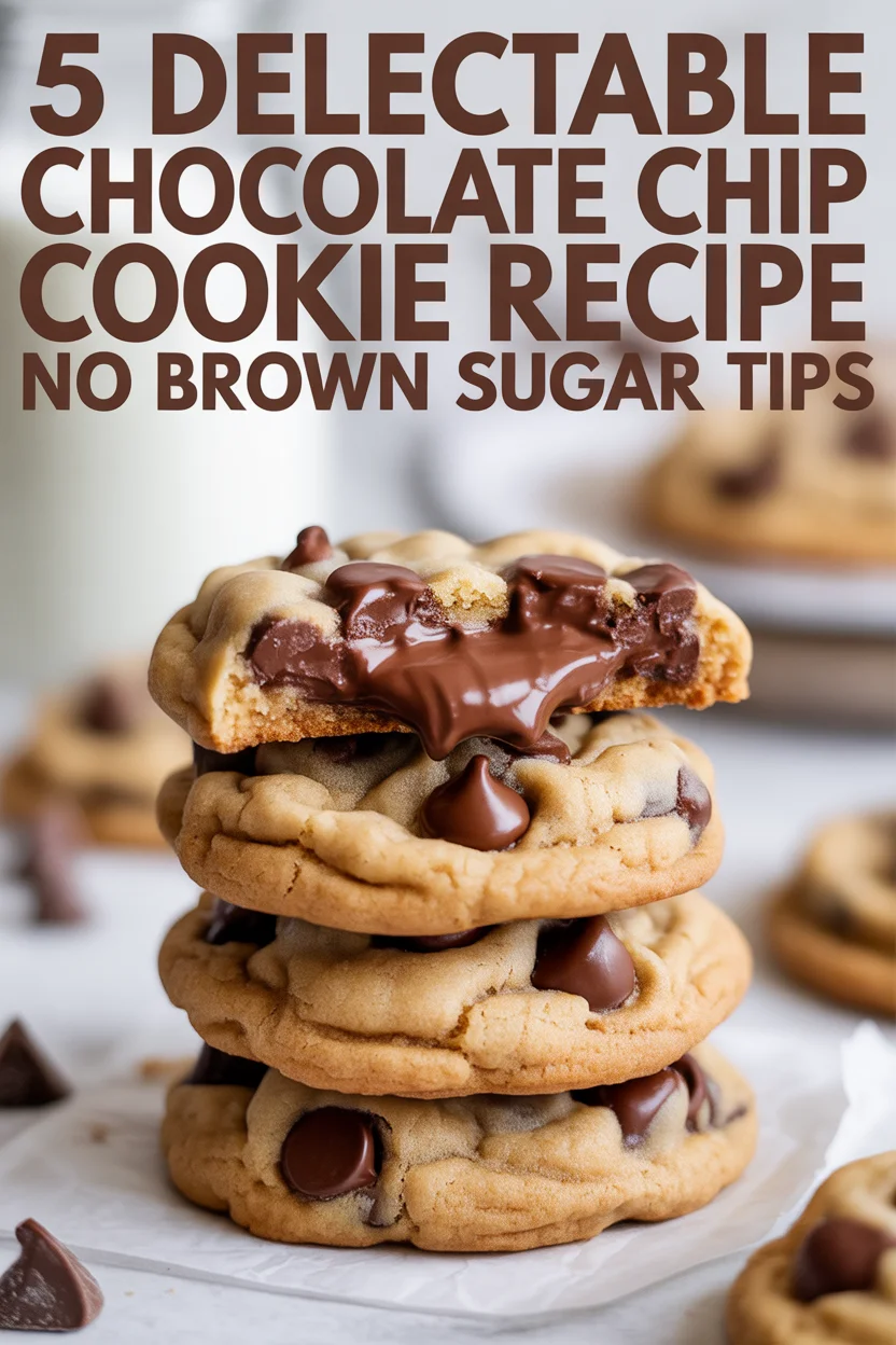 5 Delectable Chocolate Chip Cookie Recipe No Brown Sugar Tips