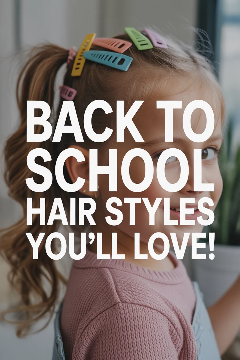Fun and Easy Back to School Hair Styles You'll Love!