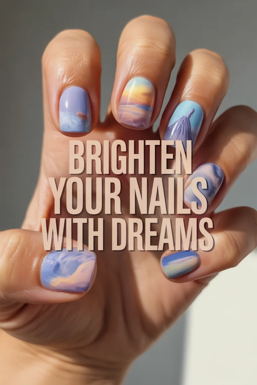 Dreamy Surreal Nail Art Ideas to Brighten Your Style