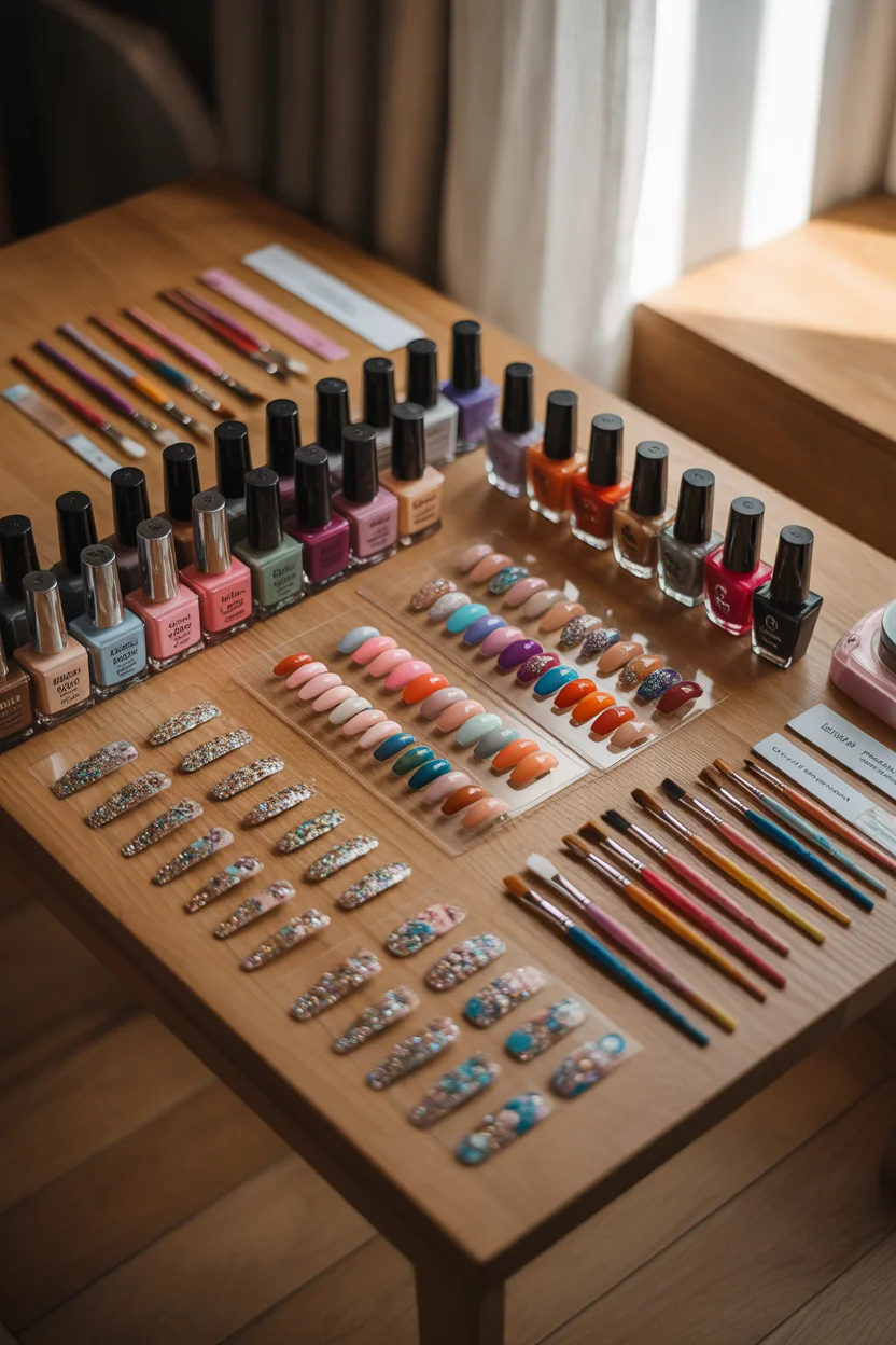 Mix and Maximalist Nails ideas