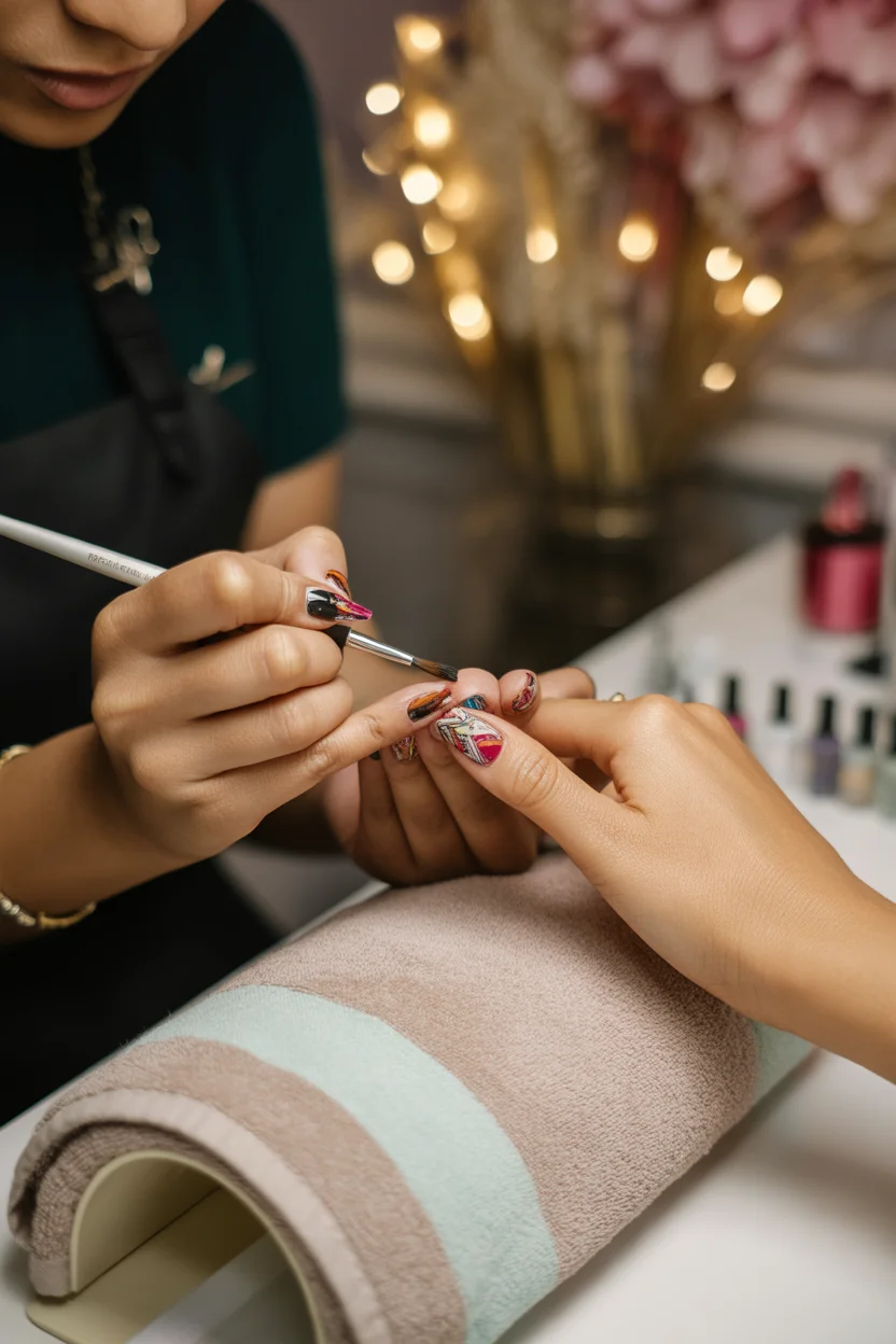 Mix and Maximalist Nails ideas