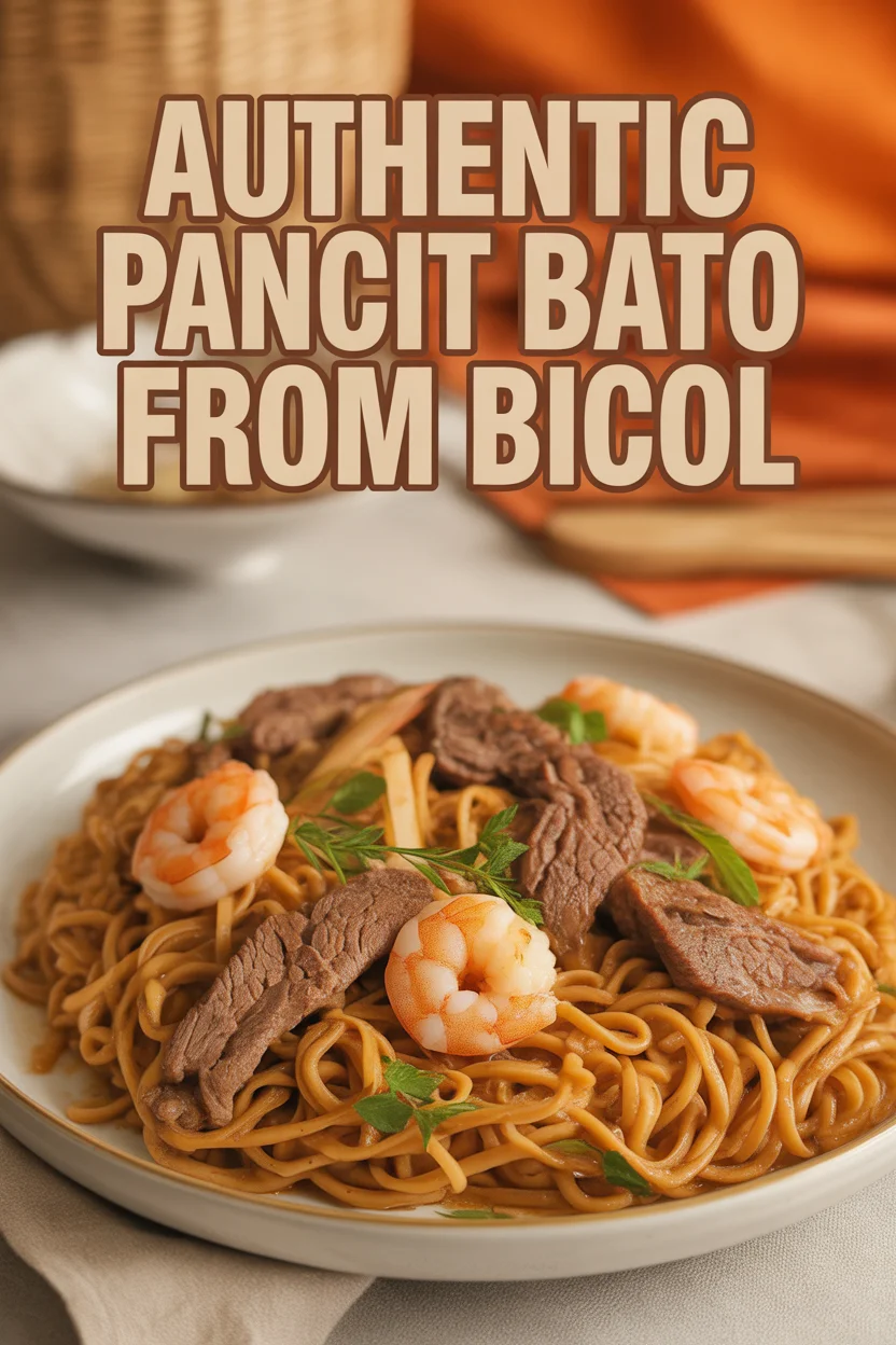Filipino pancit bato