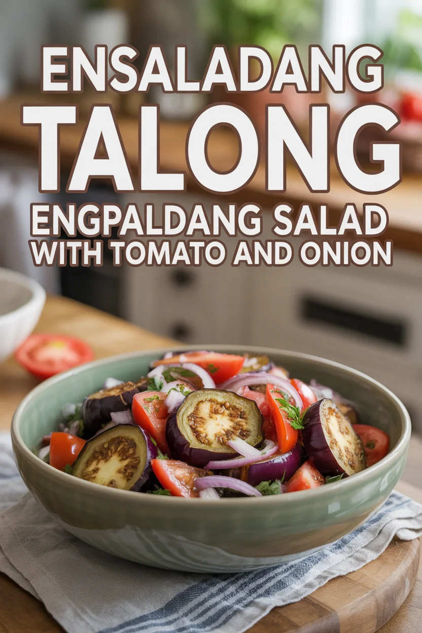 Filipino ensaladang talong