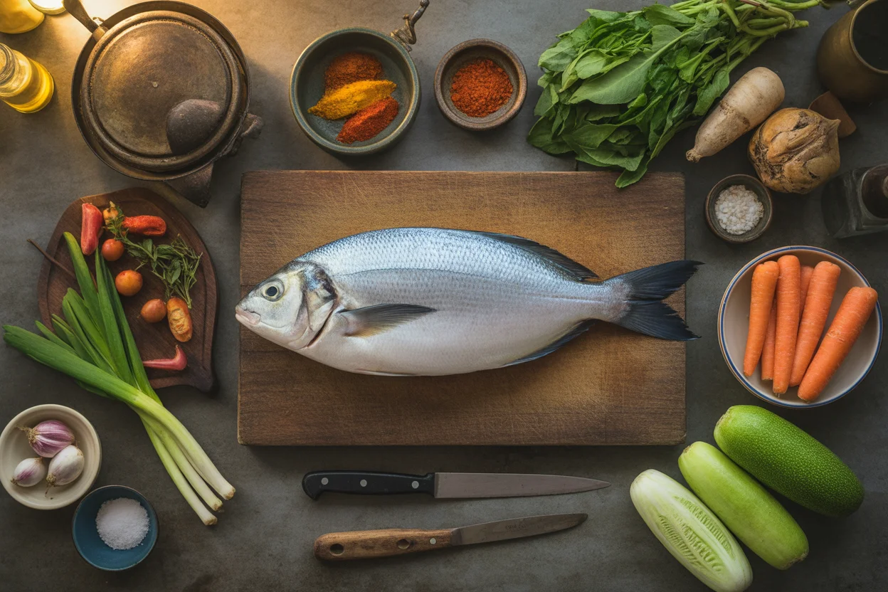 Paksiw na Bangus – Milkfish in Vinegar Stew