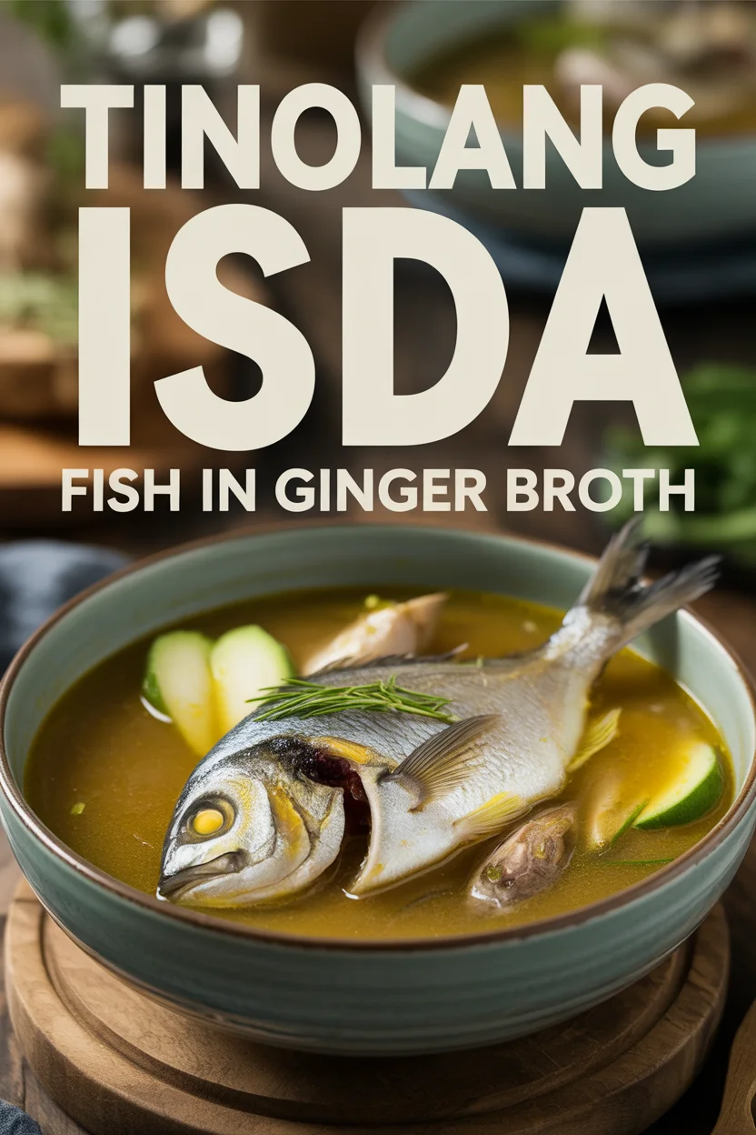 Tinolang Isda – Fish in Ginger Broth