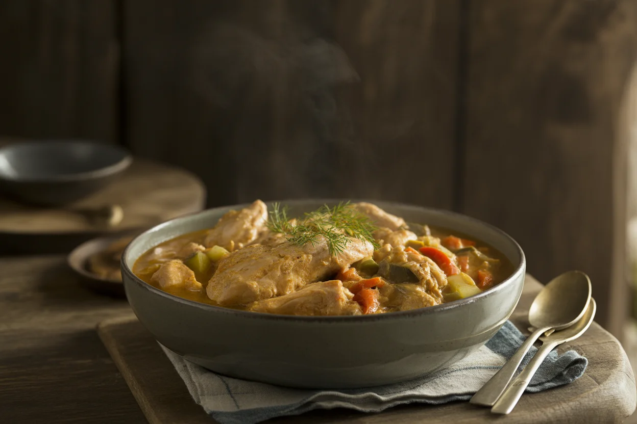 Filipino chicken pastel