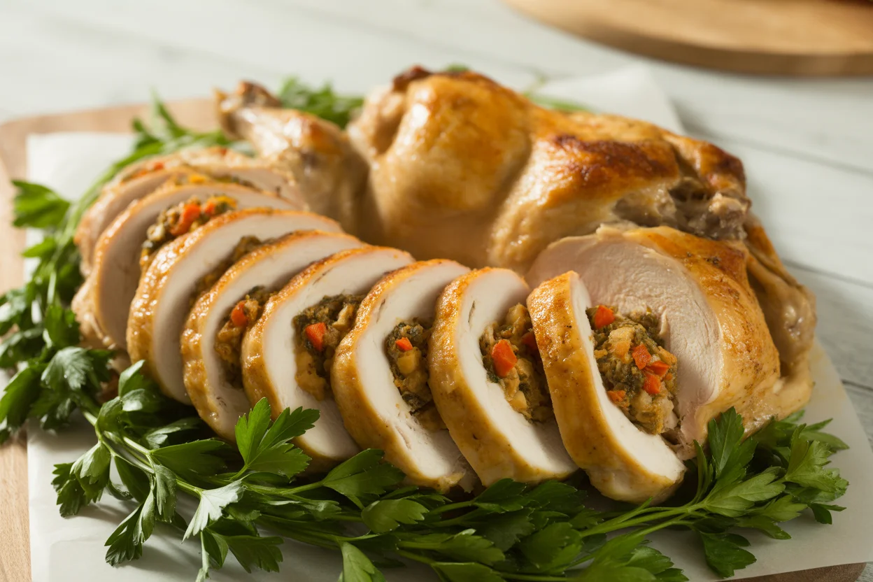 Rellenong Manok – Stuffed Chicken for Celebrations