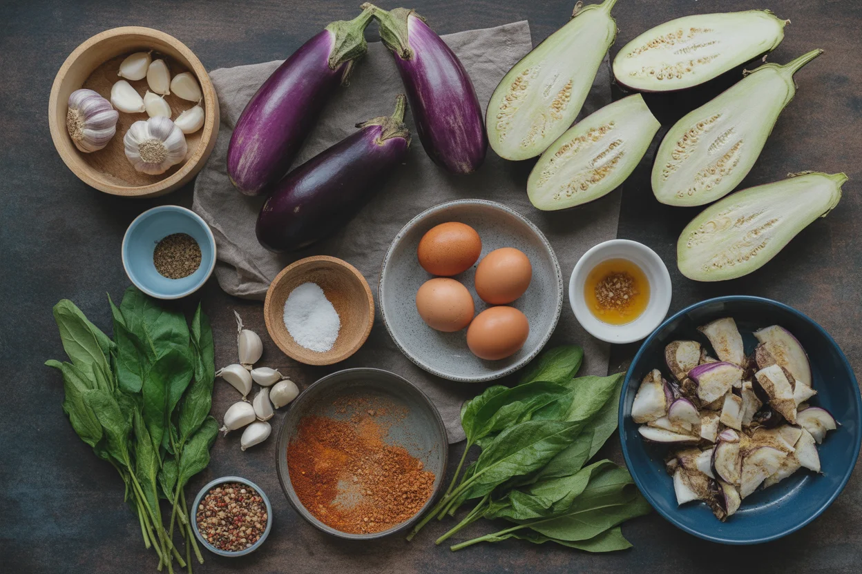Tortang Talong – Filipino Eggplant Omelette