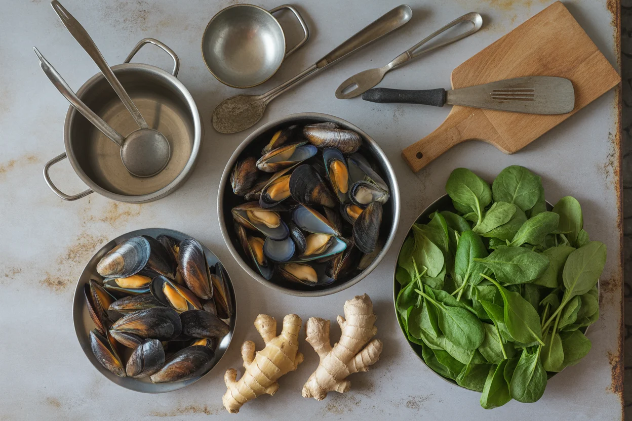 Tinolang Tahong – Mussels in Ginger Broth