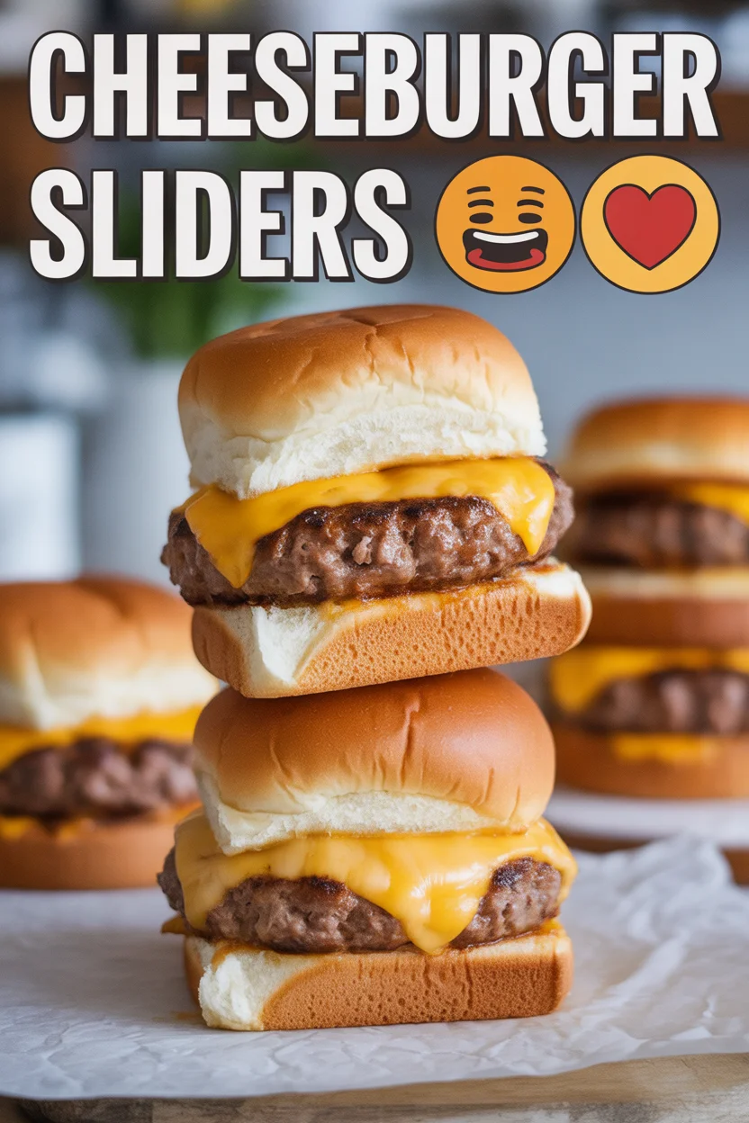 Cheeseburger Sliders 🍔🧅
