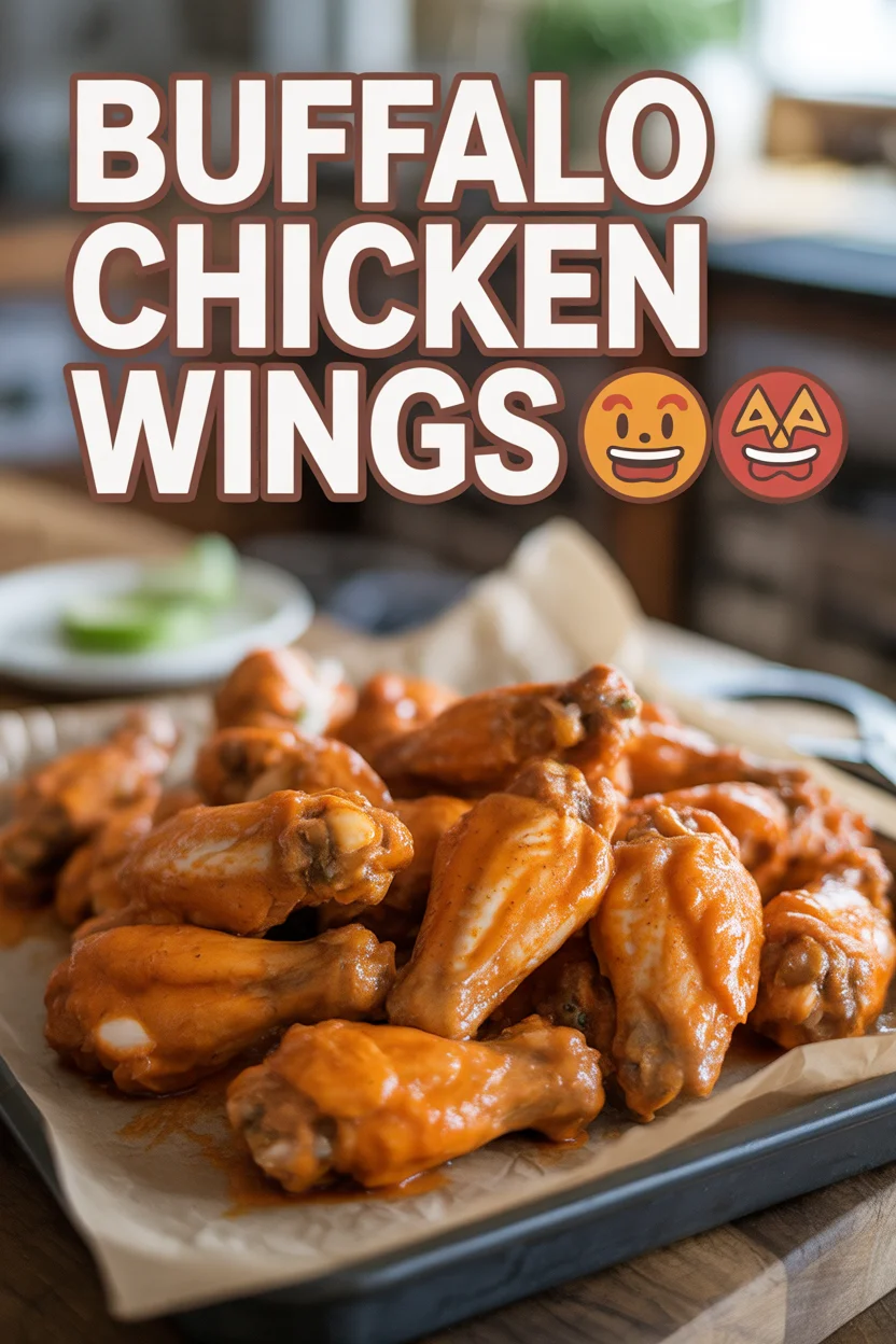 Buffalo Chicken Wings 🍗🔥