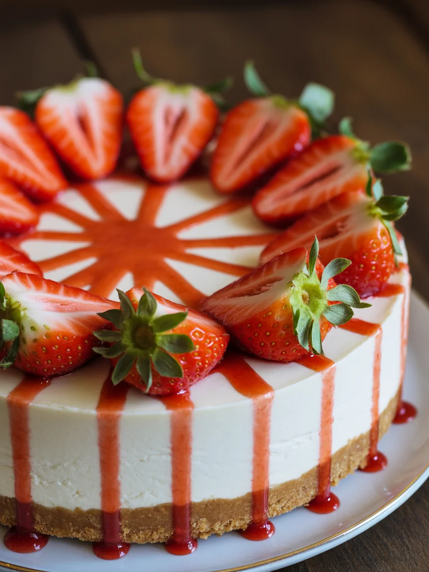 Deliciously Easy Strawberry Cheesecake You’ll Love to Make