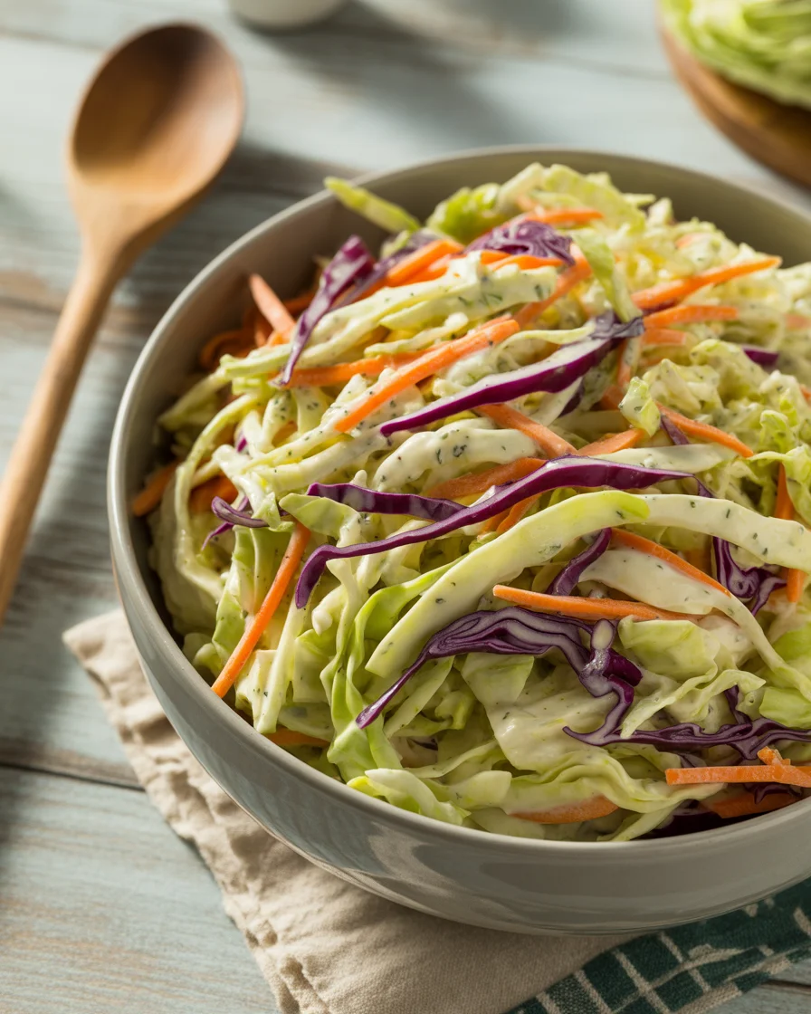 Creamy Poppyseed Coleslaw for Fall