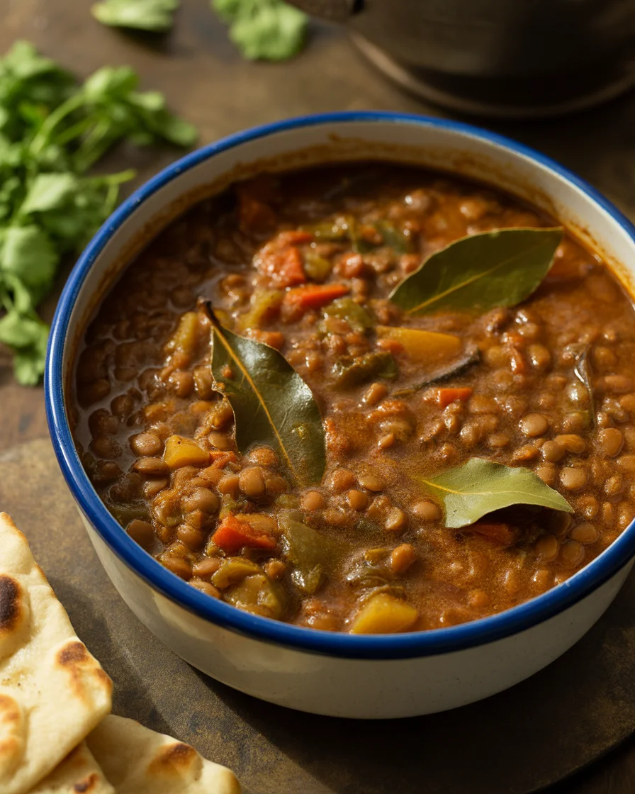 Slow Cooker Butternut Squash and Lentil Stew