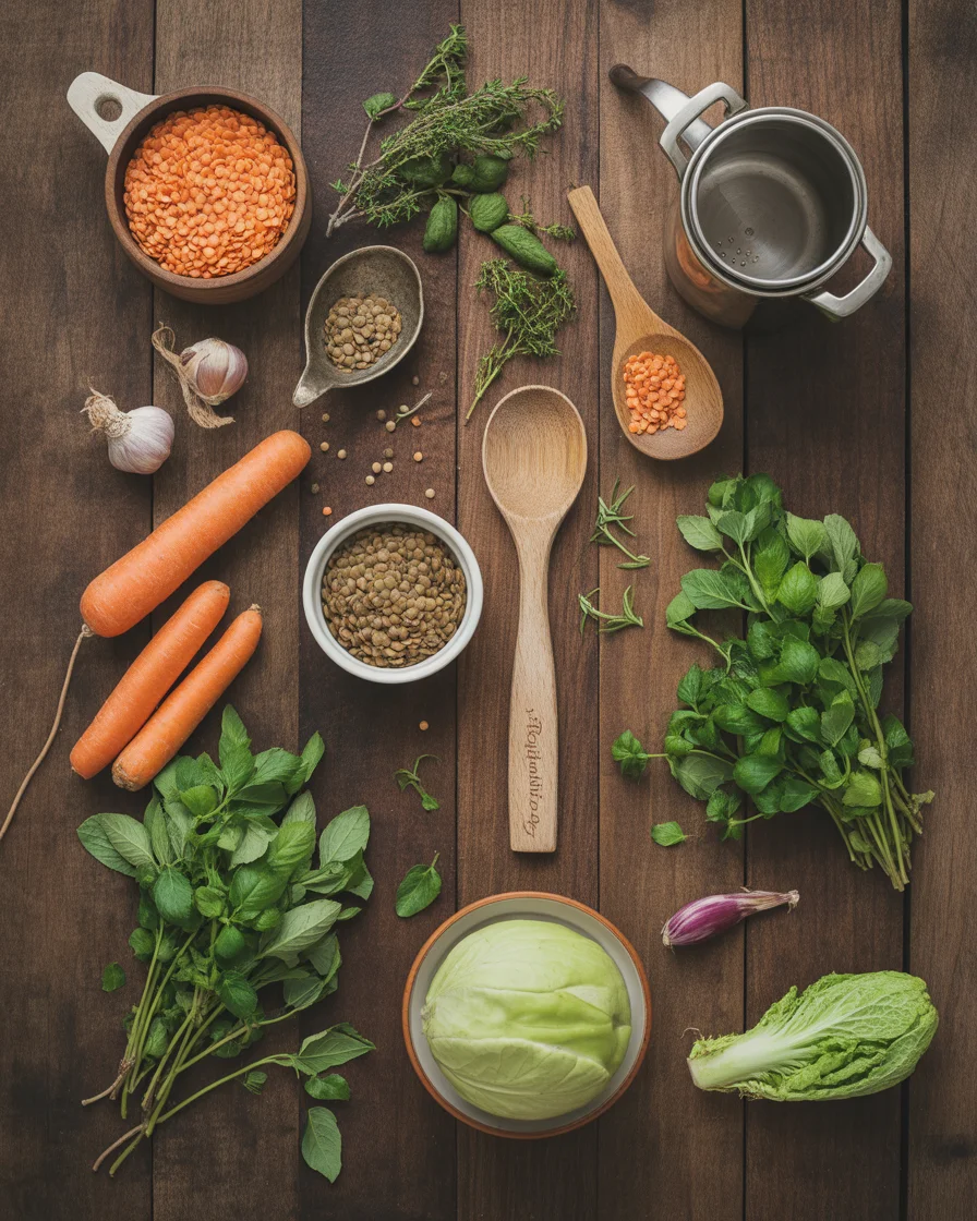 butternut squash lentil stew