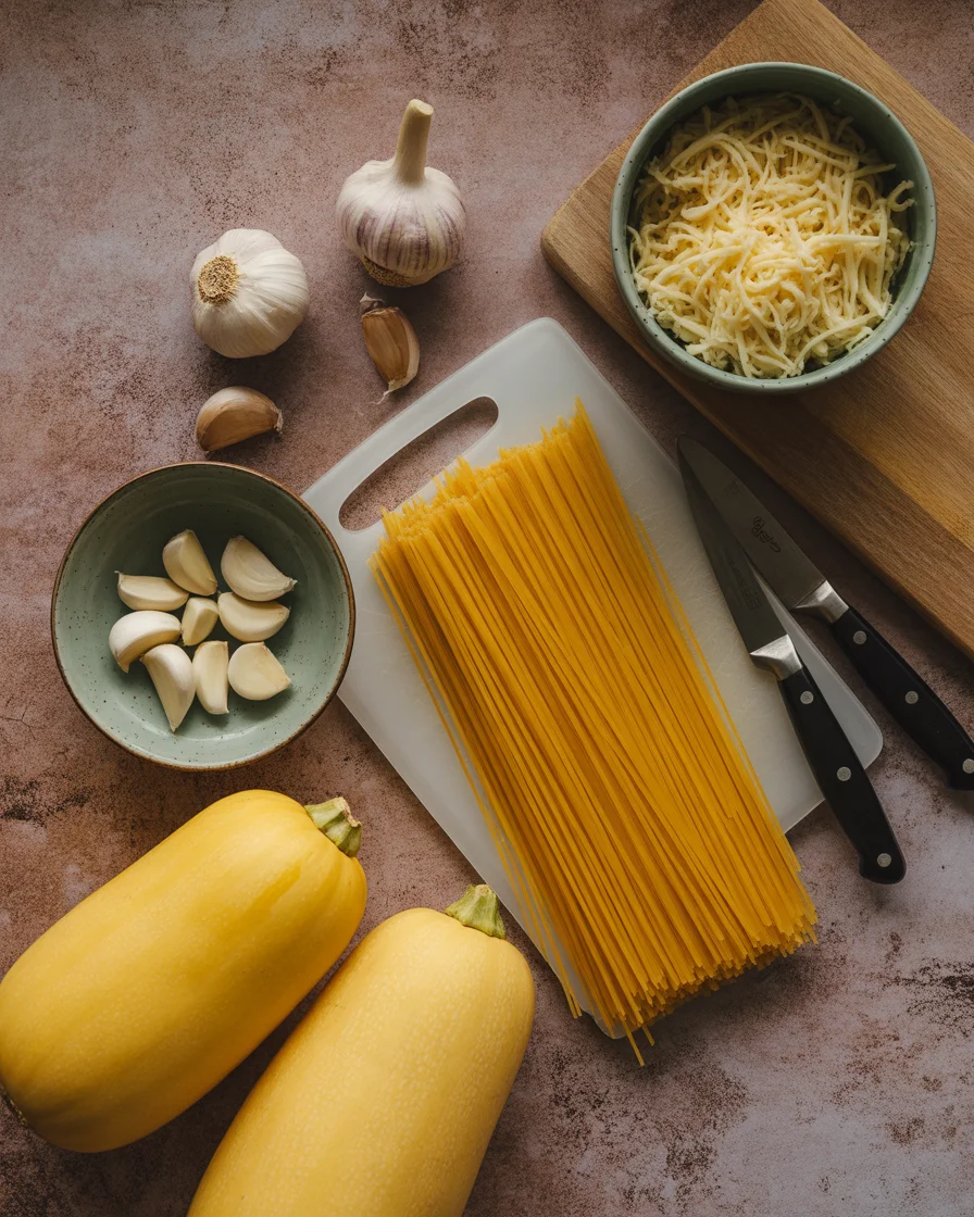 garlic parmesan spaghetti squash
