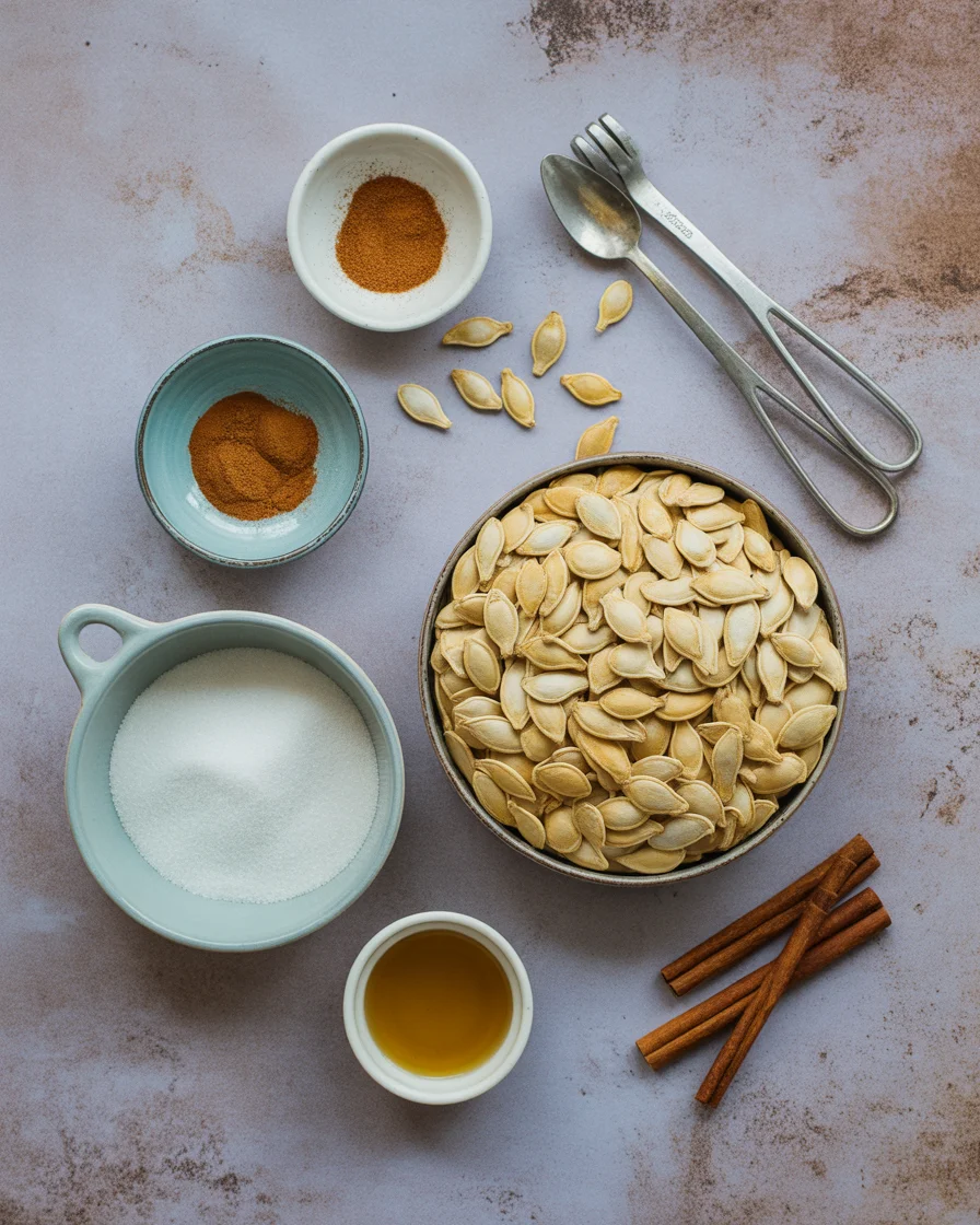 cinnamon sugar pumpkin seeds