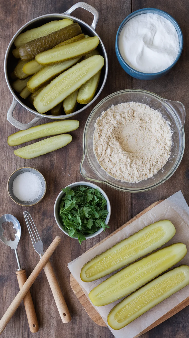 Easy Air Fryer Fried Pickles Recipe