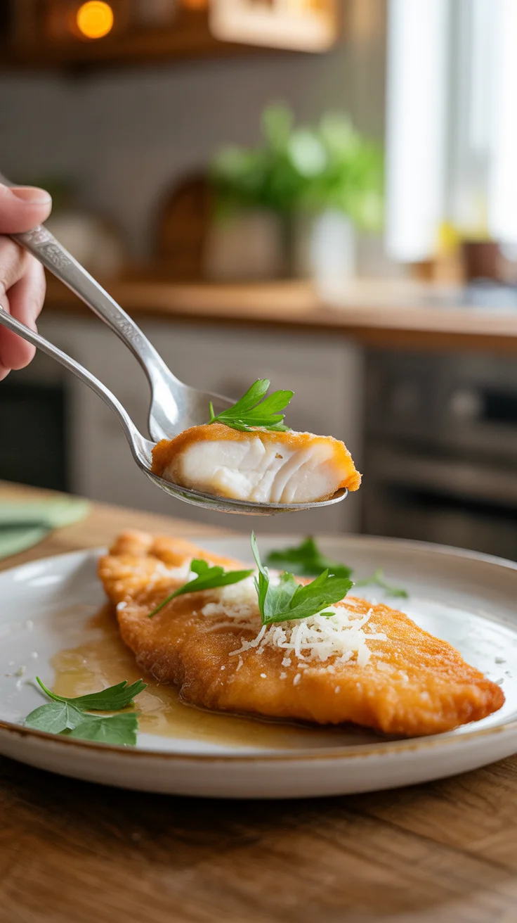 Crispy Air Fryer Parmesan Crusted Chicken Recipe You'll Love!